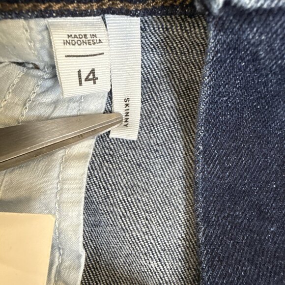 Loft Outlet Womens Mid Rise Medium Wash Skinny Jeans Size 14 - NWTs - Picture 11 of 13